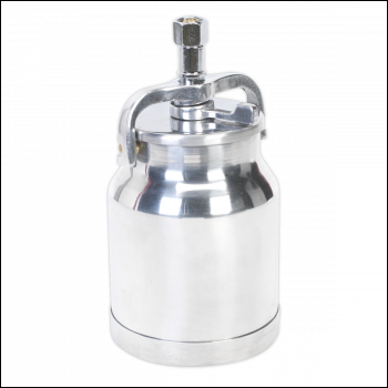 Sealey SC138 Alloy Paint Pot with Cam-Action Lid 1L