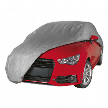 Sealey SCCM Premier 3-Layer All-Seasons Car Cover - Medium