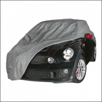 Sealey SCCS Premier 3-Layer All-Seasons Car Cover - Small
