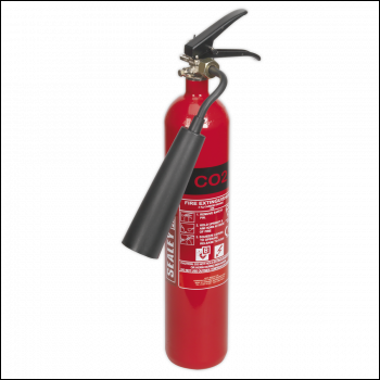 Sealey SCDE02 Carbon Dioxide Fire Extinguisher 2kg