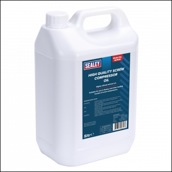 Sealey SCPO5 Screw Compressor Oil 5L