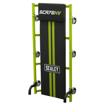 Sealey SCR75HV 36 inch  Deluxe American-Style Creeper with Steel Frame & 6 Wheels - Green