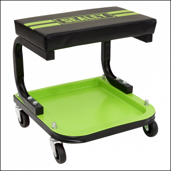 Sealey SCR9HV Mechanic's Utility Seat - Green