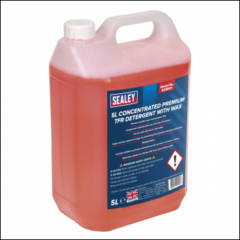 Sealey SCS001 TFR Premium Detergent with Wax Concentrated 5L