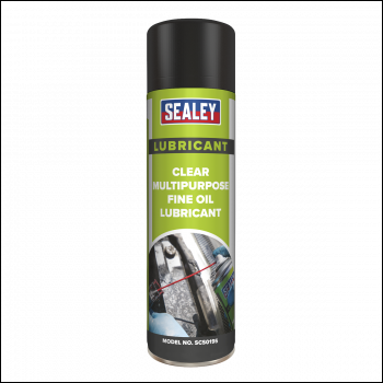 Sealey SCS019S Clear Multipurpose Fine Oil Lubricant 500ml