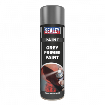 Sealey SCS029S Grey Primer Paint 500ml
