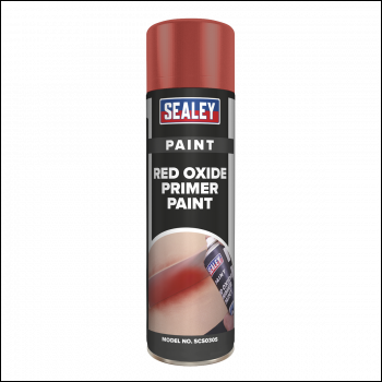 Sealey SCS030S Oxide Primer Paint 500ml - Red