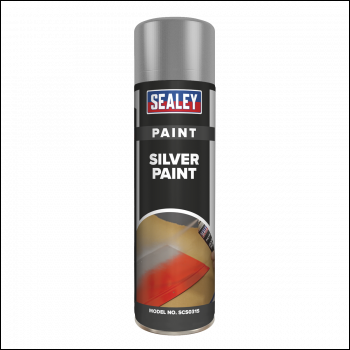 Sealey SCS031S Paint 500ml - Silver