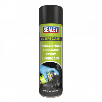 Sealey SCS036S Freeze Shock & Release Spray Lubricant 500ml