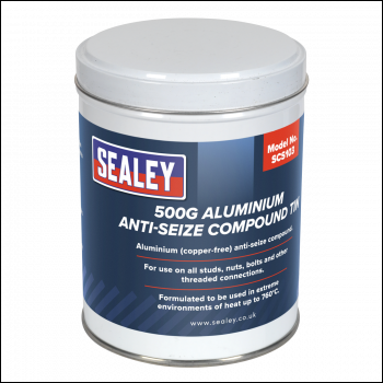Sealey SCS103 Aluminium Anti-Seize Compound 500g Tin