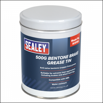 Sealey SCS104 Bentone Brake Grease Tin 500g