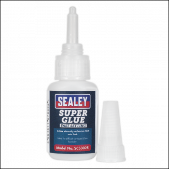 Sealey SCS302S Fast Setting Super Glue 20g