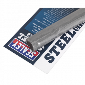 Sealey SCS390 Quick-Set Putty Metal Steel Stick 114g