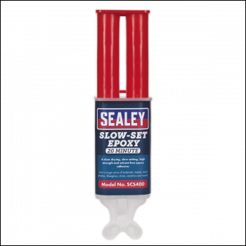 Sealey SCS400 Slow-Set 20 Minute Epoxy Adhesive 25ml