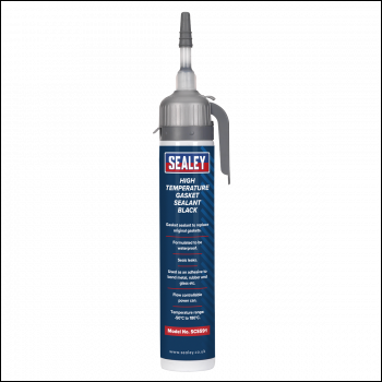 Sealey SCS591 High Temperature Gasket Sealant Black 200ml