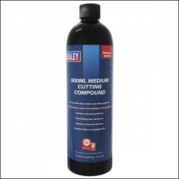 Sealey SCS701 Medium Cutting Compound 500ml