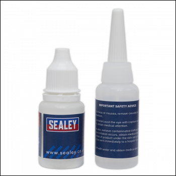 Sealey SCS906 Fast-Fix Filler & Adhesive - Clear