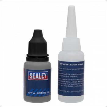 Sealey SCS908 Fast-Fix Filler & Adhesive - Black