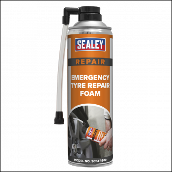 Sealey SCSTR500 Emergency Tyre Repair Foam 500ml