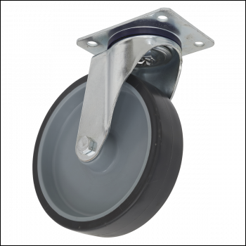 Sealey SCW2100SPEM 100mm Castor Wheel with Swivel Plate