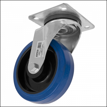 Sealey SCW3160SPEM 160mm Castor Wheel with Swivel Plate