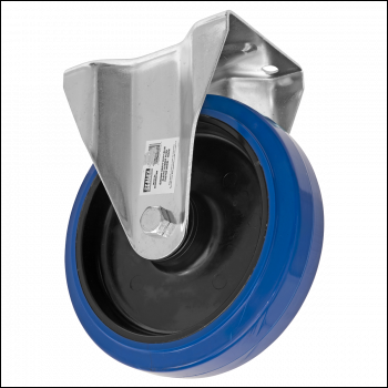 Sealey SCW3200FPEM 200mm Castor Wheel with Fixed Plate