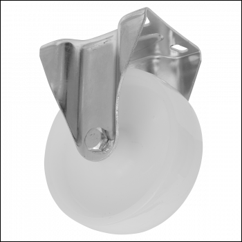 Sealey SCW4125FPEM 125mm Castor Wheel with Fixed Plate