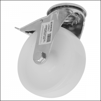 Sealey SCW4125SBLEM 125mm Castor Wheel with Bolt Hole & Total Lock