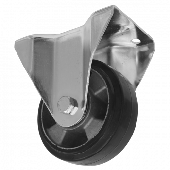 Sealey SCW5125FPEM 125mm Castor Wheel with Fixed Plate