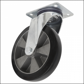 Sealey SCW5200SPEM 200mm Castor Wheel with Swivel Plate
