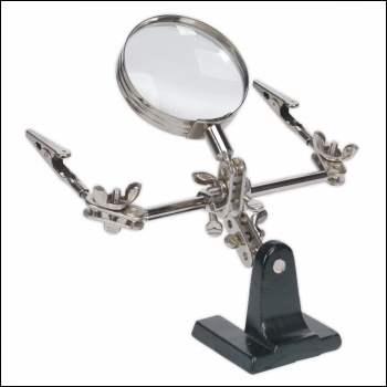Sealey SD150 Mini Robot Soldering Stand with Magnifier