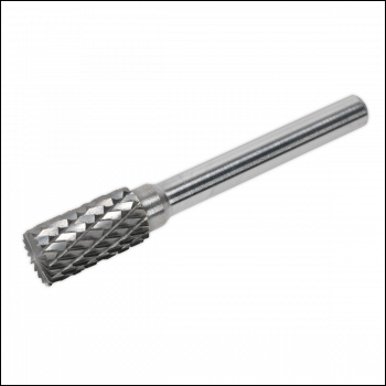Sealey SDB01 Cylindrical Front End Cut Tungsten Carbide Rotary Burr 10mm