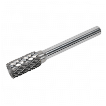 Sealey SDB01 Tungsten Carbide Rotary Burr Cylindrical Front End Cut Ø10mm
