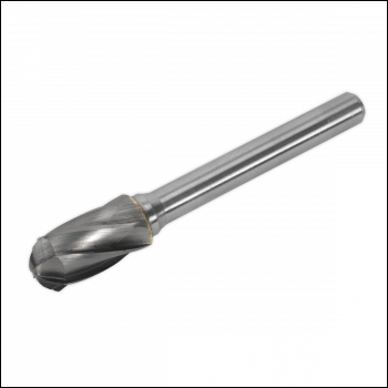 Sealey SDBC2 Ripper/Coarse Cylindrical Ball Nose Tungsten Carbide Rotary Burr
