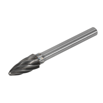 Sealey SDBC4 Ripper/Coarse Arc Round Nose Tungsten Carbide Rotary Burr