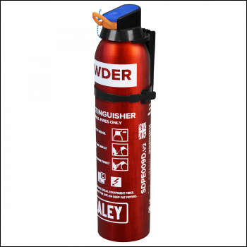 Sealey SDPE009D Disposable Dry Powder Fire Extinguisher 0.95kg