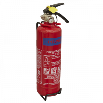 Sealey SDPE01 Dry Powder Fire Extinguisher 1kg
