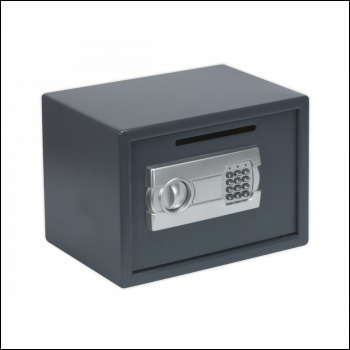 Sealey SECS01DS Electronic Combination Security Safe with Deposit Slot 350 x 250 x 250mm