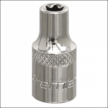 Sealey SET003 Premier TRX-Star* Socket 1/4 inch Sq Drive E6