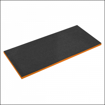 Sealey SF30OR Easy Peel Shadow Foam® Orange/Black 1200 x 550 x 30mm