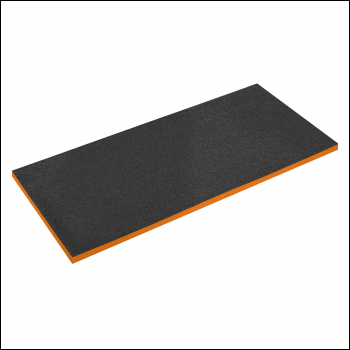 Sealey SF30OR Easy Peel Shadow Foam® 1200 x 550 x 30mm - Orange/Black