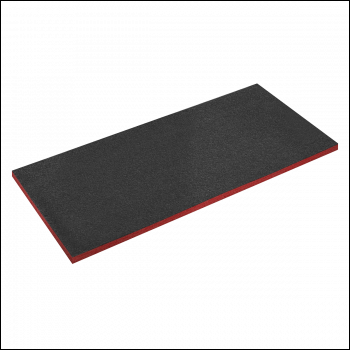 Sealey SF30R Easy Peel Shadow Foam® 1200 x 550 x 30mm - Red/Black