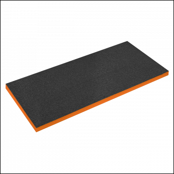 Sealey SF50OR Easy Peel Shadow Foam® Orange/Black 1200 x 550 x 50mm