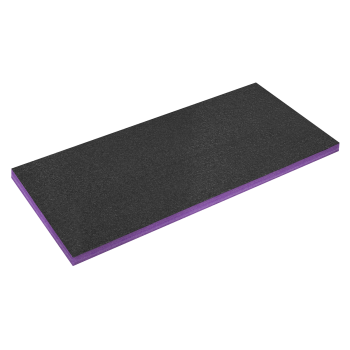 Sealey SF50P Easy Peel Shadow Foam® 1200 x 550 x 50mm - Purple/Black