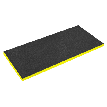 Sealey SF50Y Easy Peel Shadow Foam® 1200 x 550 x 50mm - Yellow/Black