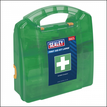 Sealey SFA01L First Aid Kit, Large - BS 8599-1 Compliant