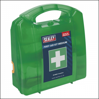 Sealey SFA01M First Aid Kit, Medium - BS 8599-1 Compliant