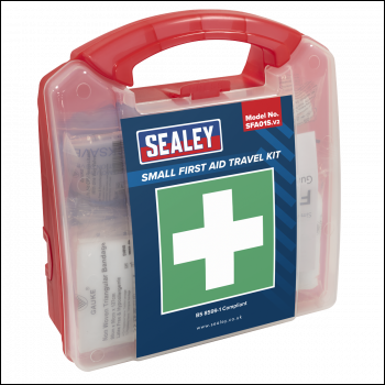 Sealey SFA01S First Aid Kit, Small - BS 8599-1 Compliant