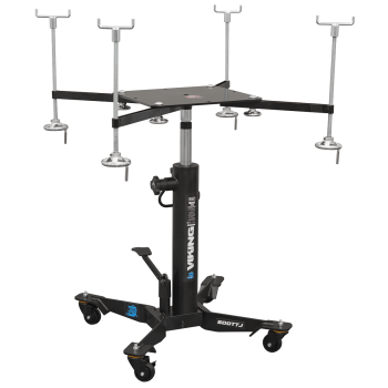 Sealey SFC500COMBO Subframe Cradle and 500kg Transmission Jack Combo