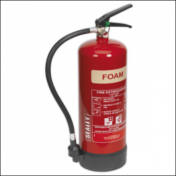 Sealey SFE06 Foam Fire Extinguisher 6L